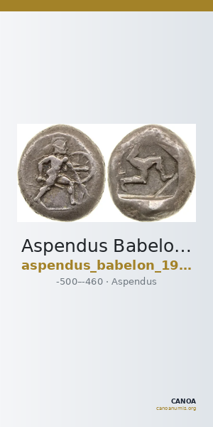 Aspendus Babelon 1907 855-67 — CANOA