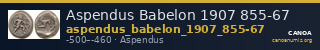 Aspendus Babelon 1907 855-67 — CANOA
