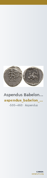 Aspendus Babelon 1907 869-70 — CANOA
