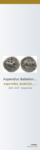 Aspendus Babelon 1910 1548-51 — CANOA