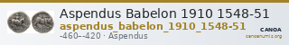 Aspendus Babelon 1910 1548-51 — CANOA