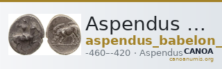 Aspendus Babelon 1910 1552-54 — CANOA