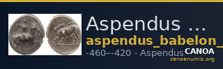 Aspendus Babelon 1910 1552-54 — CANOA