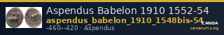 Aspendus Babelon 1910 1552-54 — CANOA