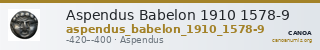 Aspendus Babelon 1910 1578-9 — CANOA