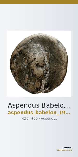 Aspendus Babelon 1910 1580 — CANOA