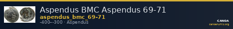 Aspendus BMC Aspendus 69-71 — CANOA