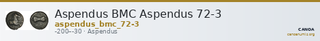 Aspendus BMC Aspendus 72-3 — CANOA