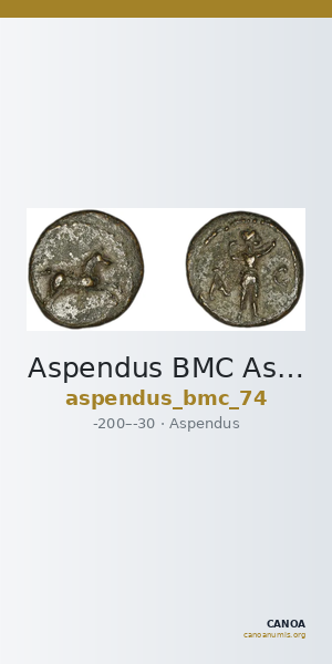 Aspendus BMC Aspendus 74 — CANOA