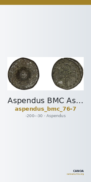 Aspendus BMC Aspendus 76-7 — CANOA