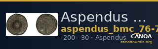 Aspendus BMC Aspendus 76-7 — CANOA