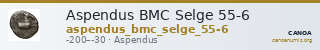 Aspendus BMC Selge 55-6 — CANOA