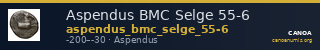 Aspendus BMC Selge 55-6 — CANOA