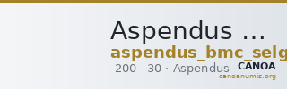 Aspendus BMC Selge 57 — CANOA