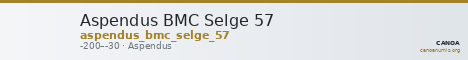 Aspendus BMC Selge 57 — CANOA