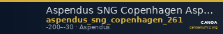 Aspendus SNG Copenhagen Aspendus 261 — CANOA