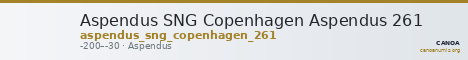 Aspendus SNG Copenhagen Aspendus 261 — CANOA
