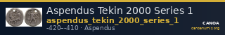 Aspendus Tekin 2000 Series 1 — CANOA