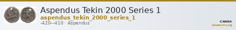 Aspendus Tekin 2000 Series 1 — CANOA