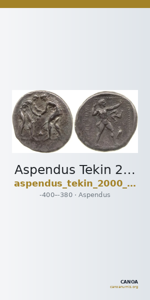 Aspendus Tekin 2000 Series 3 — CANOA