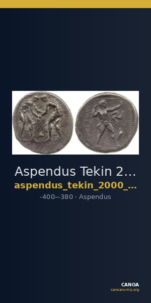 Aspendus Tekin 2000 Series 3 — CANOA