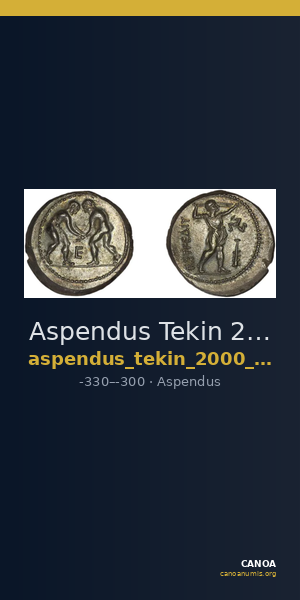 Aspendus Tekin 2000 Series 5 — CANOA