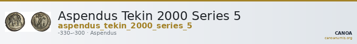 Aspendus Tekin 2000 Series 5 — CANOA