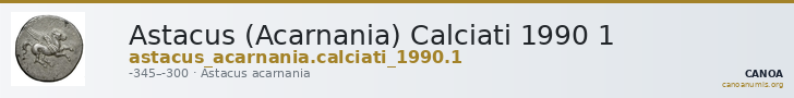 Astacus (Acarnania) Calciati 1990 1 — CANOA