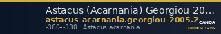 Astacus (Acarnania) Georgiou 2005 2 — CANOA