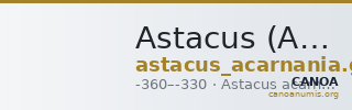 Astacus (Acarnania) Georgiou 2005 3 — CANOA