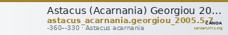 Astacus (Acarnania) Georgiou 2005 5-7 — CANOA