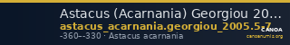 Astacus (Acarnania) Georgiou 2005 5-7 — CANOA