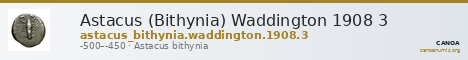 Astacus (Bithynia) Waddington 1908 3 — CANOA