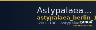 Astypalaea Berlin 18301200 — CANOA