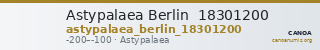 Astypalaea Berlin 18301200 — CANOA