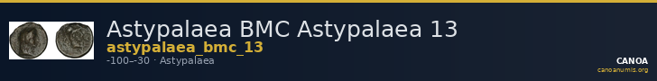 Astypalaea BMC Astypalaea 13 — CANOA