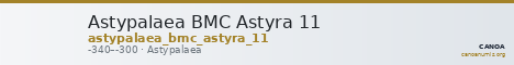 Astypalaea BMC Astyra 11 — CANOA