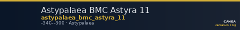Astypalaea BMC Astyra 11 — CANOA