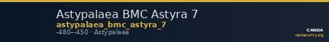 Astypalaea BMC Astyra 7 — CANOA