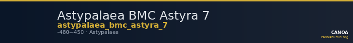 Astypalaea BMC Astyra 7 — CANOA