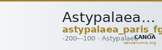 Astypalaea Paris FG 1124 — CANOA