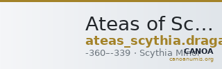 Ateas of Scythia Thrace Draganov 2015 1-4 — CANOA