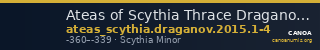 Ateas of Scythia Thrace Draganov 2015 1-4 — CANOA