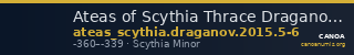 Ateas of Scythia Thrace Draganov 2015 5-6 — CANOA