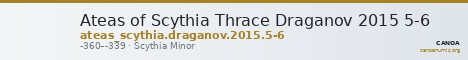 Ateas of Scythia Thrace Draganov 2015 5-6 — CANOA