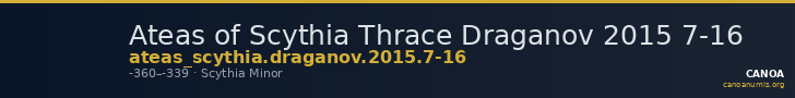 Ateas of Scythia Thrace Draganov 2015 7-16 — CANOA