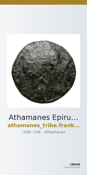 Athamanes Epirus Franke 1961 Athamanes Group II — CANOA