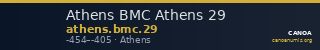 Athens BMC Athens 29 — CANOA