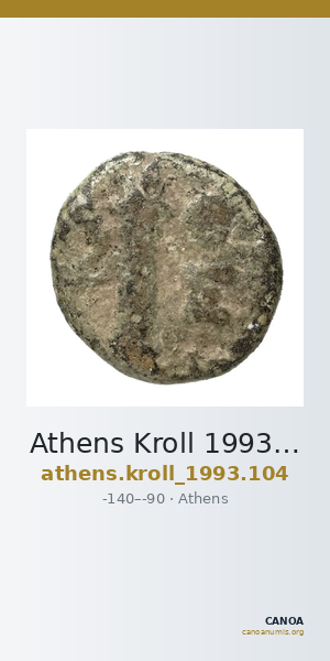 Athens Kroll 1993 104 — CANOA