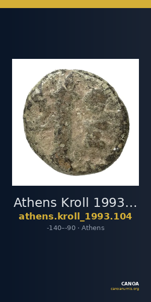 Athens Kroll 1993 104 — CANOA
